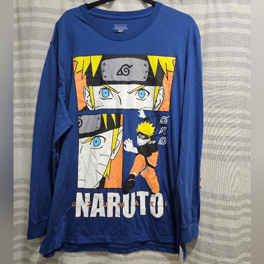 Men's Naruto 2XL Long Sleeve T-Shirt